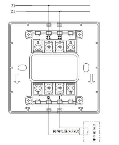 辽宁辽宁海湾消防GST-LD-8300B输入模块常开无源触点接线图